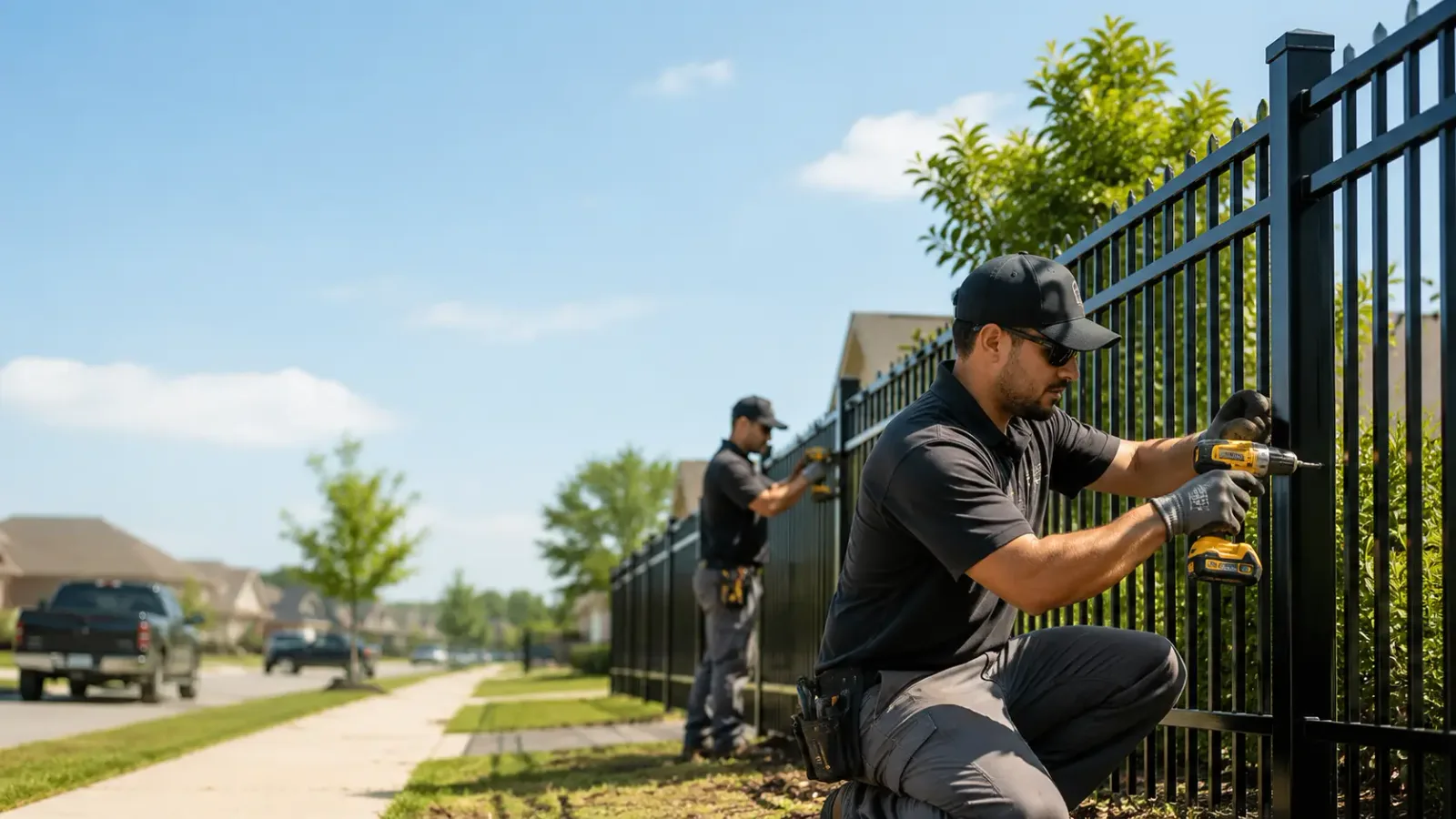 Metal Fence Installation in Waterloo, WI